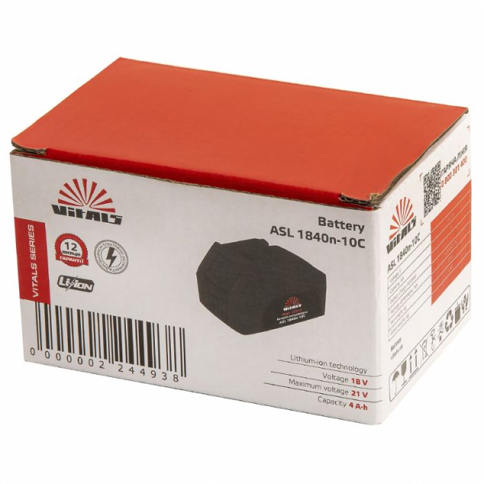 Батарея акумуляторна Vitals ASL 1840n-10С
