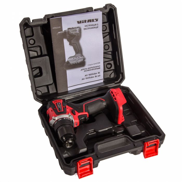 Дриль-шурупокрут акумуляторний Vitals Master AU 1835abc BL