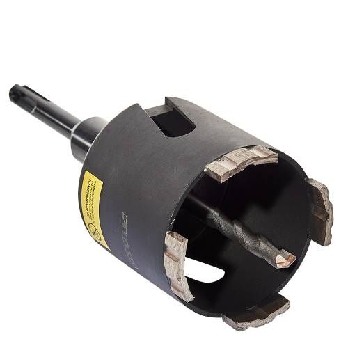 Комплект коронка алмазна по бетону Vitals Professional 68×110 мм М16 SDS-plus