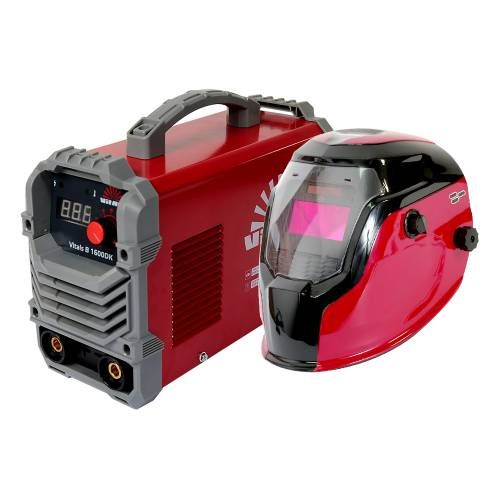 Комплект зварювального апарату Vitals B 1600DK Маска зварювальника Vitals Master 2500 (1 1)