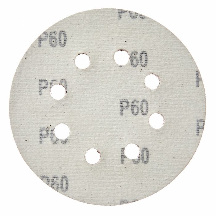 Круг шліфувальний самозачіпний Vitals 125 мм 8 отв з. 60, 5 шт.