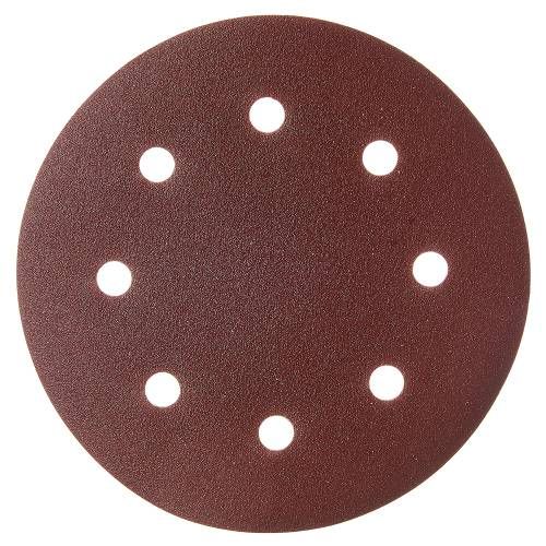 Круг шліфувальний самозачіпний Vitals 180 мм 8 отв з. 120, 5 шт.