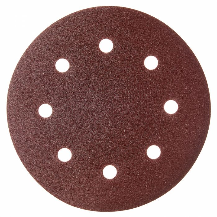 Круг шліфувальний самозачіпний Vitals 180 мм 8 отв з. 120, 5 шт.