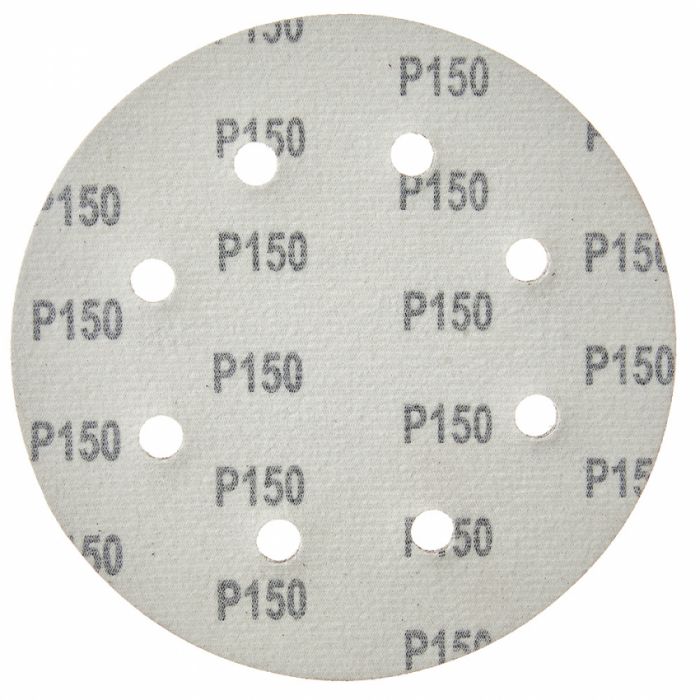 Круг шліфувальний самозачіпний Vitals 180 мм 8 отв з. 150, 5 шт.