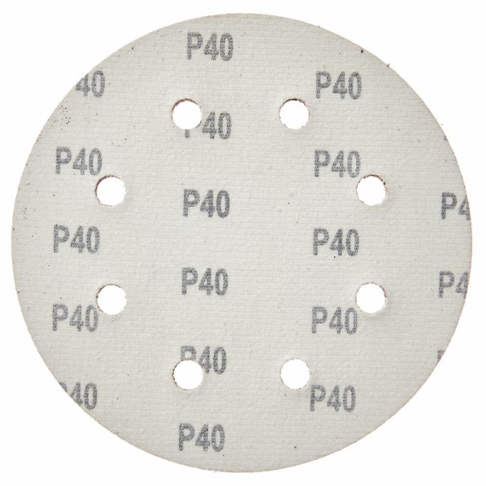 Круг шліфувальний самозачіпний Vitals 180 мм 8 отв з. 40, 5 шт.