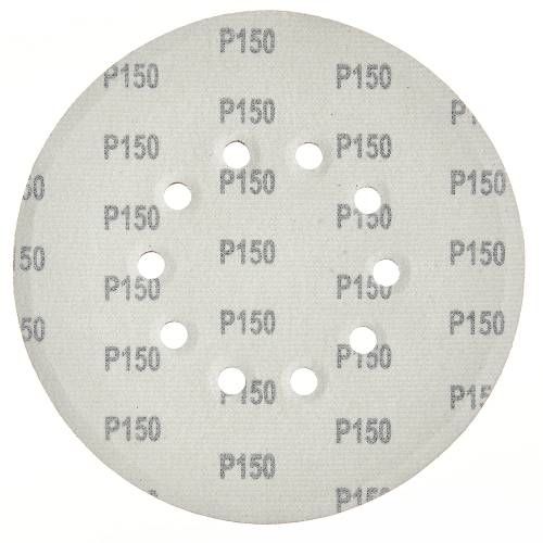 Круг шліфувальний самозачіпний Vitals 225 мм 10 отв з. 150, 5 шт.