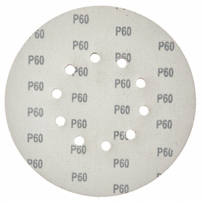 Круг шліфувальний самозачіпний Vitals 225 мм 10 отв з. 60, 5 шт.