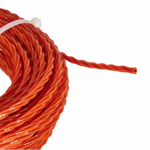 Лісочка для триммерів Vitals (кручений квадрат з кордом) 2.7mm*15m