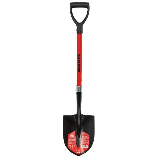 Лопата штикова з фібергласовою ручкою 290×215×1020 мм Vitals Master