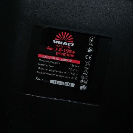Мийка високого тиску Vitals Master Am 7.8-195w premium (125545)