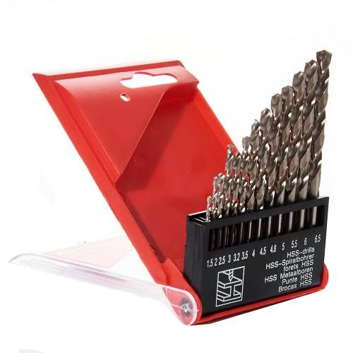Набір свердел по металу HSS 4341 13 шт. 1.5–6.5 мм Vitals Master