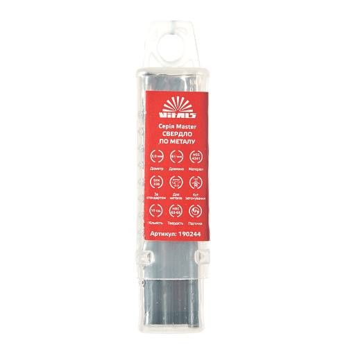 Свердло по металу HSS 4341 3,0 (10 шт.) Vitals Master